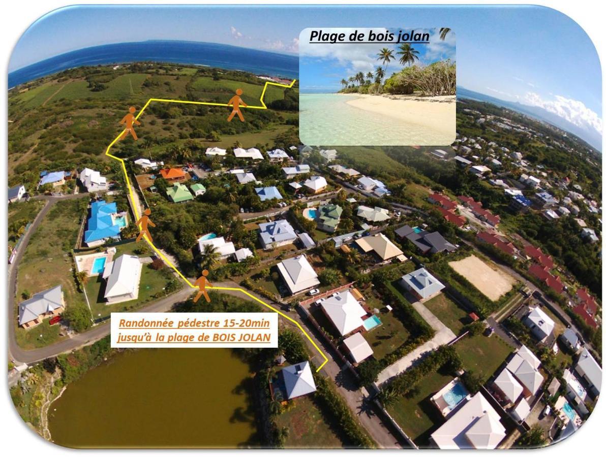 BUNGA-LODGE  Douville Esterno foto